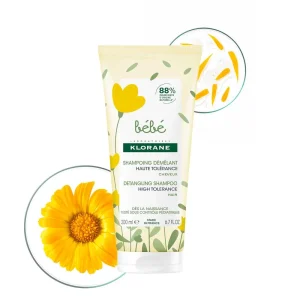 Klorane Bébé Shampoing Démêlant 200 ml – toilette bébé | ParaforYou Maroc