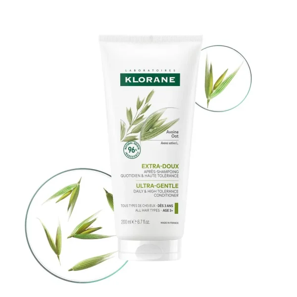 Extra Doux Après-Shampoing 200 ml – Klorane Klorane Extra Doux Après-Shampoing 200 ml – soin capillaire | ParaforYou Maroc