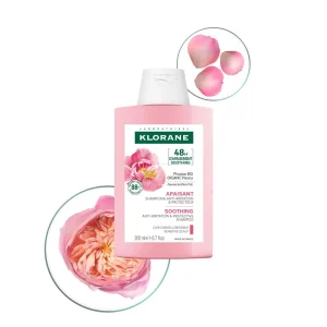 Klorane Pivoine Bio Shampoing Apaisant 400 ml – soin capillaire | ParaforYou Maroc
