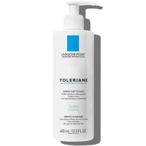 La Roche-Posay Toleriane Dermo-Nettoyant Fluide Nettoyant et Démaquillant 400 ml | ParaforYou Maroc