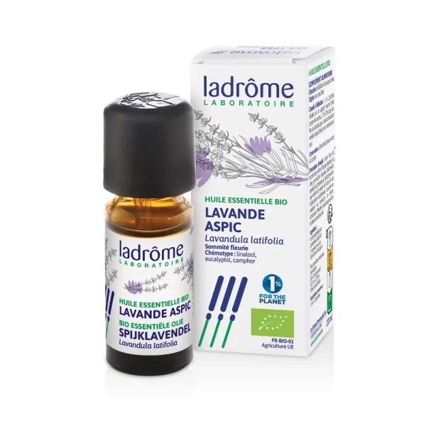 Huile Lavande Aspic 10 ml – Ladrome Ladrome Huile Lavande Aspic 10 ml – huiles essentielles et végétales | ParaforYou Maroc
