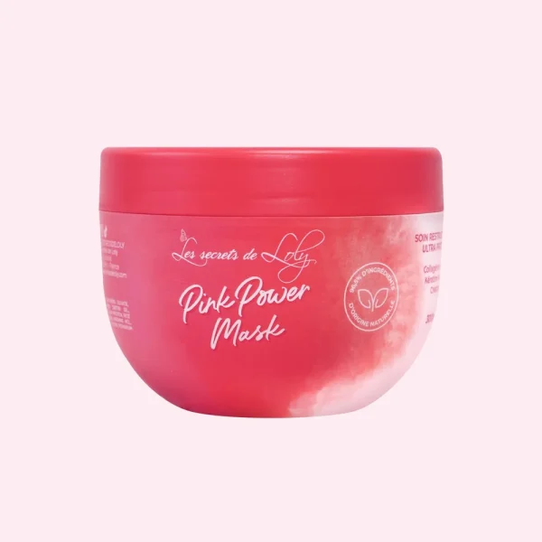 Pink Power Mask Protéine 300 ml – Les Secrets de Loly Les Secrets de Loly Pink Power Mask Protéine 300 ml – après-shampoings et soins capillaires | ParaforYou Maroc