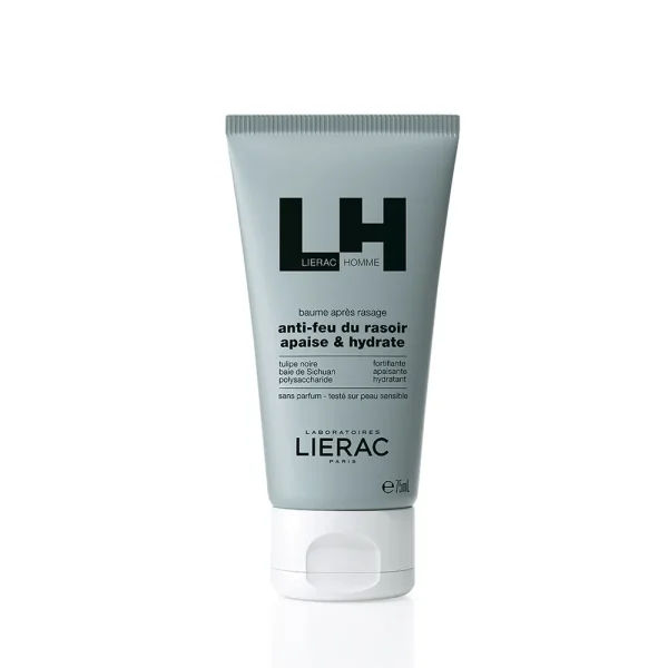 Men Baume Après Rasage 75 ml – Lierac Lierac Men Baume Après Rasage 75 ml – soin hydratant corps | ParaforYou Maroc