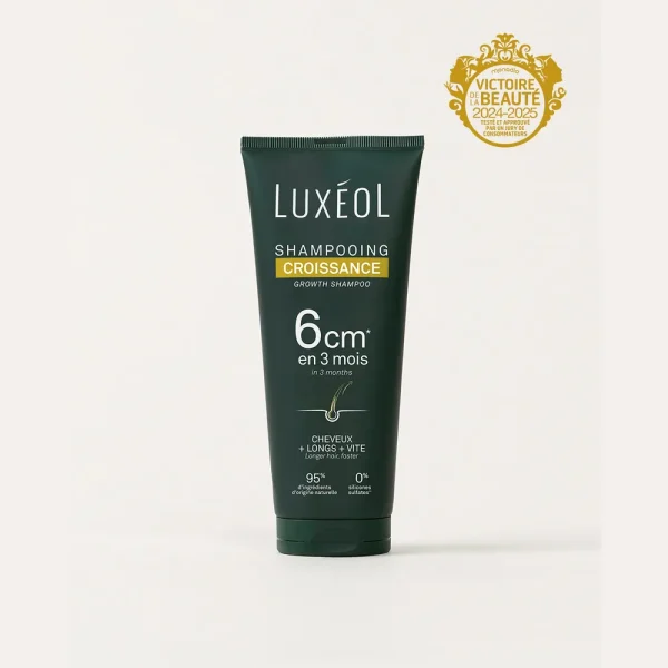 Croissance Shampoing 6cm en 3mois 200 ml – Luxeol Luxeol Croissance Shampoing 6cm en 3mois 200 ml – shampoing | ParaforYou Maroc
