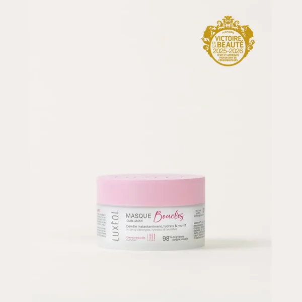 Masque Boucles 200 ml – Luxeol Luxeol Masque Boucles 200 ml – après-shampoings et soins capillaires | ParaforYou Maroc