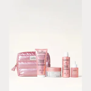 Luxeol PACK Luxeol Trousse la Routine Brillance shampoing masque soin huile – packs et coffrets | ParaforYou Maroc