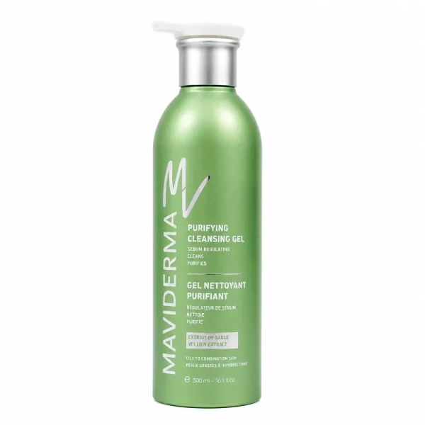 Gel Nettoyant Purifiant 500 ml – Maviderma Maviderma Gel Nettoyant Purifiant 500 ml – nettoyant visage | ParaforYou Maroc