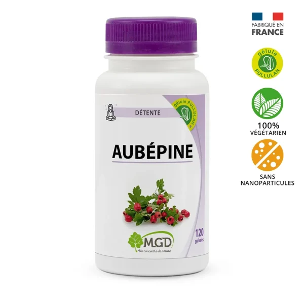 Aubépine 90 Gel – MGD Nature MGD Nature Aubépine 90 Gel – compléments alimentaires | ParaforYou Maroc