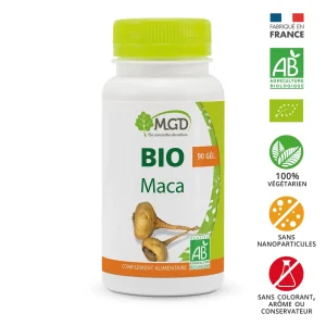 MGD Nature Bio Maca 90 Gélules – compléments alimentaires | ParaforYou Maroc