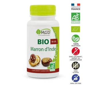 MGD Nature Bio Marron d’inde 90 Gélules – compléments alimentaires | ParaforYou Maroc