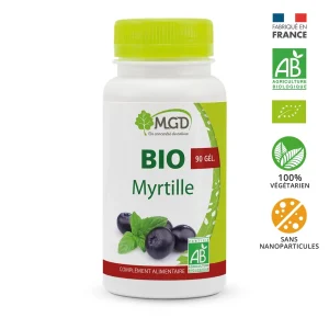 MGD Nature Bio Myrtille 90 Gélules – compléments alimentaires | ParaforYou Maroc