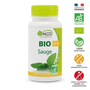 MGD Nature Bio Sauge 120 Gélules – compléments alimentaires | ParaforYou Maroc