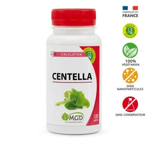 MGD Nature Circulation Centella 120 Gélules – compléments alimentaires | ParaforYou Maroc