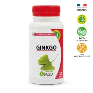 MGD Nature Circulation Ginkgo 120 Gélules – compléments alimentaires | ParaforYou Maroc