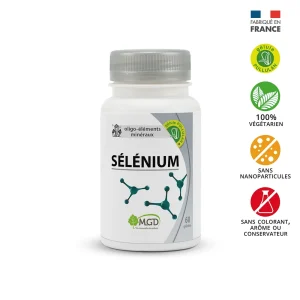 MGD Nature Oligo-Éléments Minéraux Sélénium 60 Gélules – compléments alimentaires | ParaforYou Maroc