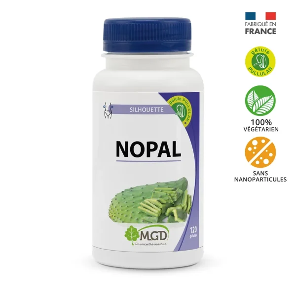 Silhouette Nopal 120 Gélules – MGD Nature MGD Nature Silhouette Nopal 120 Gélules – compléments minceur et détox | ParaforYou Maroc