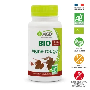MGD Nature Vision Vigne Rouge Bio 90 Gélules – compléments alimentaires | ParaforYou Maroc