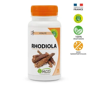 MGD Nature Vitalité Rhodiola 90 Gélules – compléments vitalité et immunité | ParaforYou Maroc