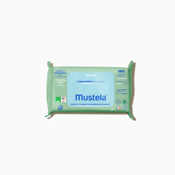Bébé-Enfant Lingettes Nettoyantes – Mustela Mustela Bébé-Enfant Lingettes Nettoyantes – toilette bébé | ParaforYou Maroc