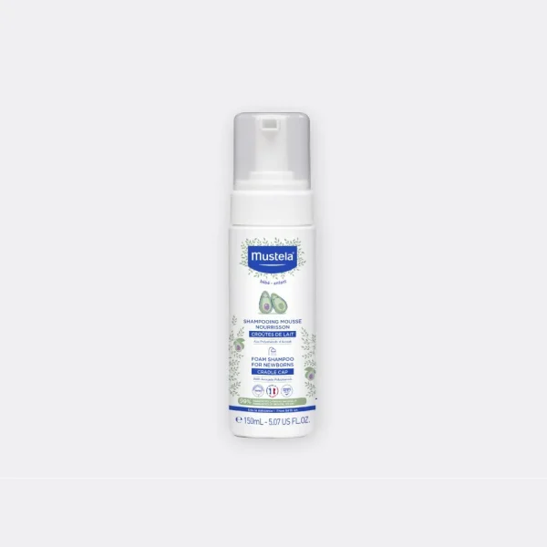 Bébé-Enfant Shampoing Mousse Nourrisson Croûtes de Lait 150 ml – Mustela Mustela Bébé-Enfant Shampoing Mousse Nourrisson Croûtes de Lait 150 ml – toilette bébé | ParaforYou Maroc