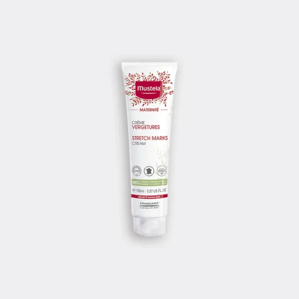 Maternité Crème Vergetures 150 ml – Mustela Mustela Maternité Crème Vergetures 150 ml – soins minceur et vergetures | ParaforYou Maroc