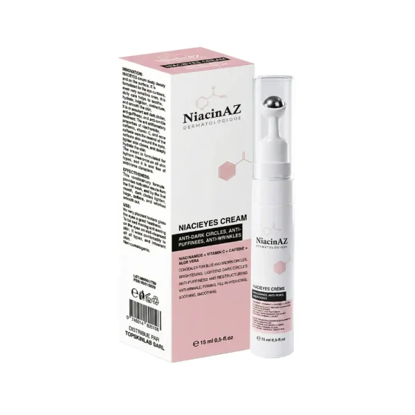 Niacieyes Crème Anti-Rides 15 ml – Niacinaz Niacinaz Niacieyes Crème Anti-Rides 15 ml – soins contour des yeux | ParaforYou Maroc