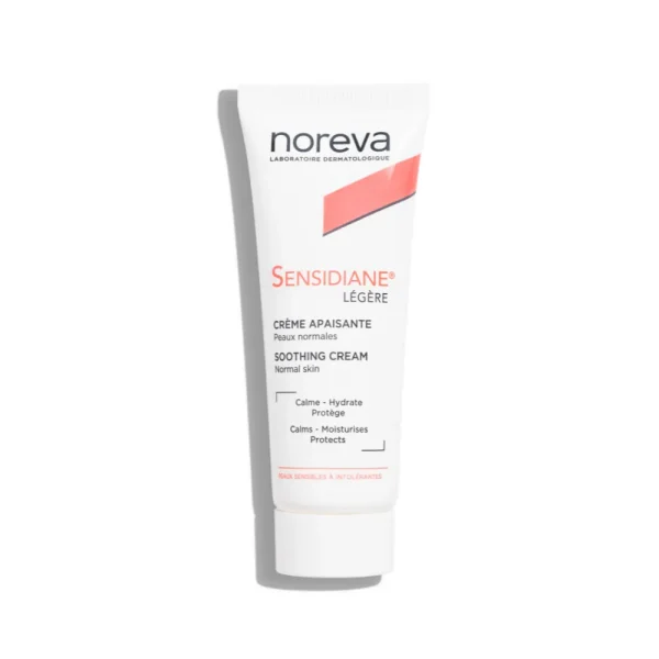Sensidiane Légère Crème Apaisante 40 ml – Noreva Noreva Sensidiane Légère Crème Apaisante 40 ml – soin hydratant visage, peaux sensibles | ParaforYou Maroc
