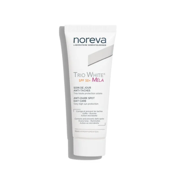 Trio White Mela Soin de Jour Anti-Taches Spf50+ 50 ml – Noreva Noreva Trio White Mela Soin de Jour Anti-Taches Spf50+ 50 ml – packs et coffrets | ParaforYou Maroc