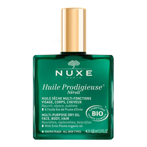 Huile Prodigieuse Néroli Huile Sèche Multi-Fonctions 100 ml – Nuxe Nuxe Huile Prodigieuse Néroli Huile Sèche Multi-Fonctions 100 ml – soins minceur et vergetures | ParaforYou Maroc