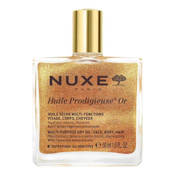 Huile Prodigieuse Or Huile Sèche Multi-Fonctions 50 ml – Nuxe Nuxe Huile Prodigieuse Or Huile Sèche Multi-Fonctions 50 ml – soin hydratant visage | ParaforYou Maroc