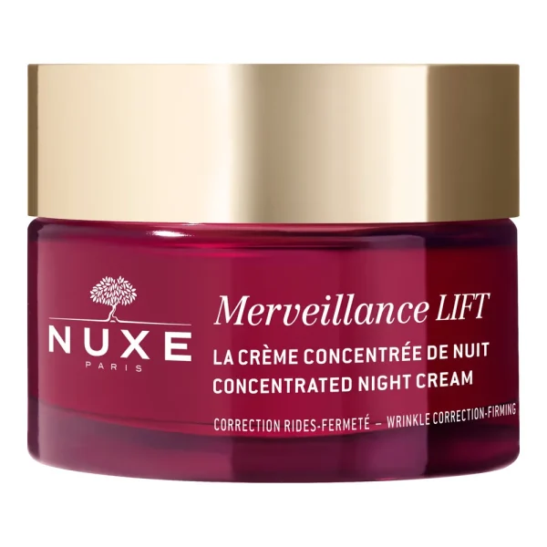 Merveillance Lift la Crème Concentrée de Nuit Rides et Fermeté 50 ml – Nuxe Nuxe Merveillance Lift la Crème Concentrée de Nuit Rides et Fermeté 50 ml – sérum visage | ParaforYou Maroc