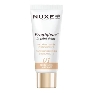 Prodigieux le Teint Éclat BB Crème Hydratante 24h Teinté 01 Claire 30 ml – Nuxe Nuxe Prodigieux le Teint Éclat BB Crème Hydratante 24h Teinté 01 Claire 30 ml – maquillage teint | ParaforYou Maroc