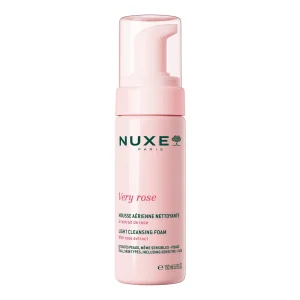 Nuxe Very Rose Mousse Aérienne Nettoyante 150 ml – nettoyant visage | ParaforYou Maroc