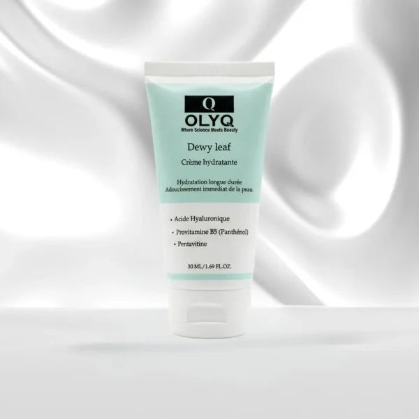 Dewy Leaf Crème Hydratante 50 ml – Olyq Olyq Dewy Leaf Crème Hydratante 50 ml – soin hydratant visage | ParaforYou Maroc