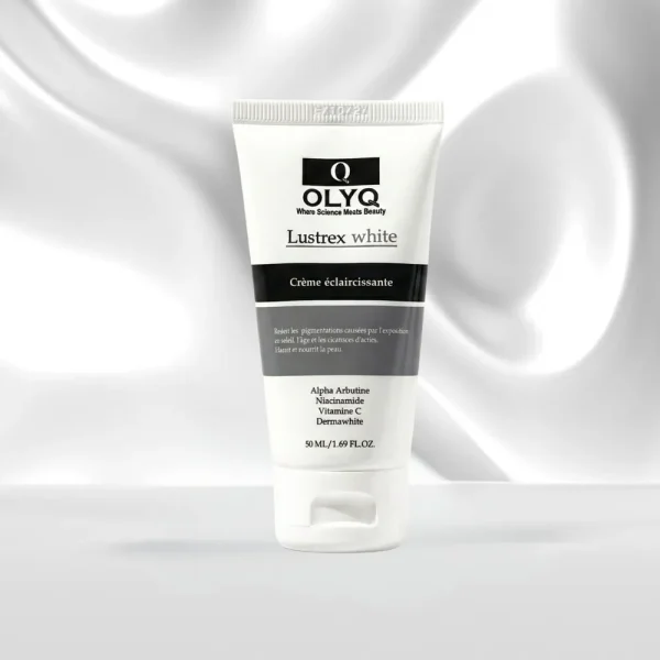 Lustrex White Crème Éclaircissante 50 ml – Olyq Olyq Lustrex White Crème Éclaircissante 50 ml – soins anti-taches | ParaforYou Maroc
