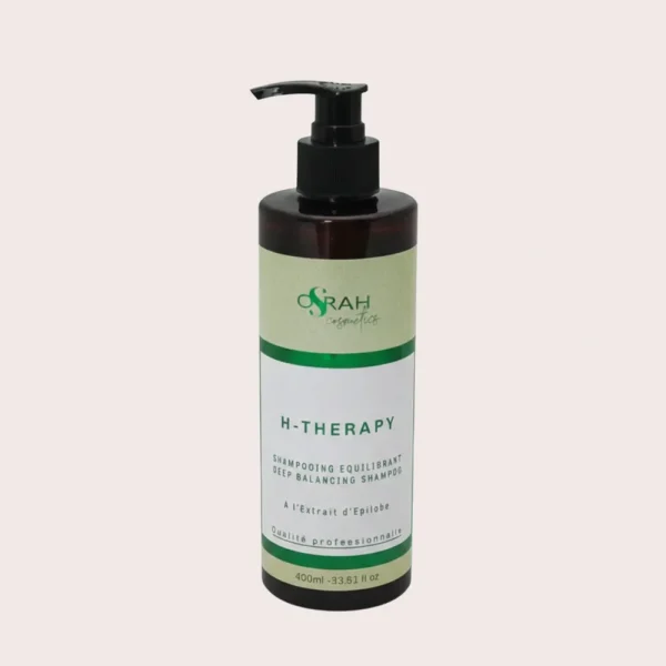H-Therapy Shampoing Équilibrant 400 ml – Osrah Cosmetics Osrah Cosmetics H-Therapy Shampoing Équilibrant 400 ml – shampoing | ParaforYou Maroc