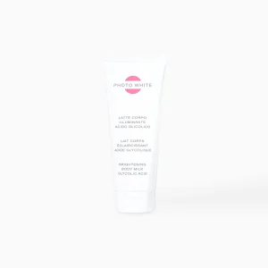 Photowhite PHOTO-WHITE Lait Corps Éclaircissant à l’acide Glycolique 200 ml – gommages corps | ParaforYou Maroc