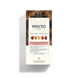 Phyto-PhytoColor 5,3 Châtain Clair Doré – Phyto Phyto Phyto-PhytoColor 5,3 Châtain Clair Doré – soin capillaire | ParaforYou Maroc