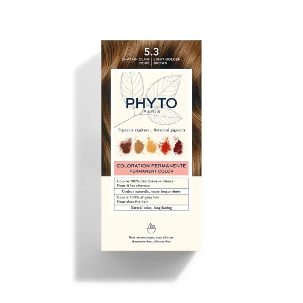 Phyto-PhytoColor 5,3 Châtain Clair Doré – Phyto Phyto Phyto-PhytoColor 5,3 Châtain Clair Doré – soin capillaire | ParaforYou Maroc