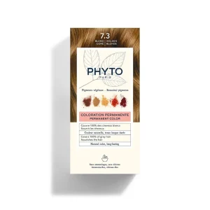 Phyto-PhytoColor 7,3 Blond Doré – Phyto Phyto Phyto-PhytoColor 7,3 Blond Doré – soin capillaire | ParaforYou Maroc