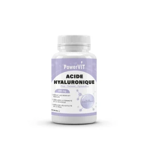 Powervit Acide Hyaluronique 60 Gélules – compléments beauté, cheveux et ongles | ParaforYou Maroc