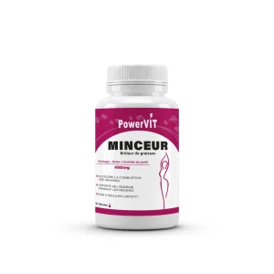 Powervit Minceur 400mg 30 Gélules – compléments minceur et détox | ParaforYou Maroc