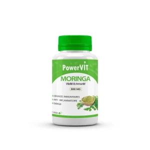 Powervit Moringa 300mg 90 Gélules – compléments alimentaires | ParaforYou Maroc