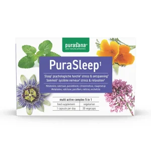 Purasana Purasleep 30 Vegacaps – compléments sommeil et stress | ParaforYou Maroc