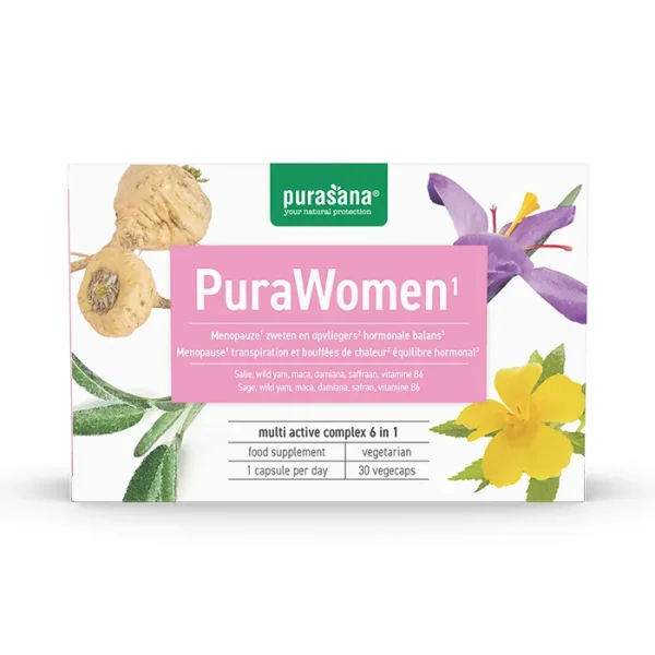 Purawomen 30 Capsules – Purasana Purasana Purawomen 30 Capsules – compléments alimentaires | ParaforYou Maroc
