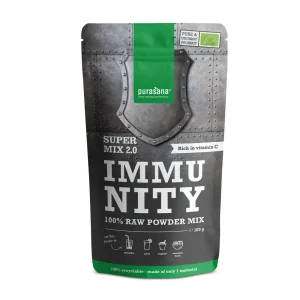 Purasana Super Mix 2.0 Immunity Poudre Bio 100 g – compléments vitalité et immunité | ParaforYou Maroc