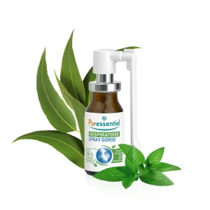 Puressentiel Respiratoire Spray Gorge 15 ml – santé et bien-être | ParaforYou Maroc