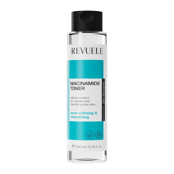 Niacinamide Toner 200 ml – Revuele Revuele Niacinamide Toner 200 ml – soin hydratant visage | ParaforYou Maroc