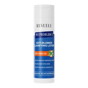 No Problem Anti-Blemish Clarifying Lotion Tea Tree Oil 200 ml – Revuele Revuele No Problem Anti-Blemish Clarifying Lotion Tea Tree Oil 200 ml – soin hydratant visage | ParaforYou Maroc