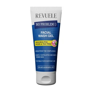 No Problem Facial Wash Gel Aha-Bha-Pha Acids Tea Tree 200 ml – Revuele Revuele No Problem Facial Wash Gel Aha-Bha-Pha Acids Tea Tree 200 ml – soin hydratant visage | ParaforYou Maroc